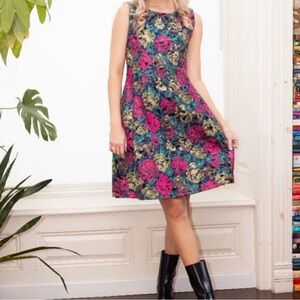 NWT Pink Martini Collection Floral Mini Bonnie Dress